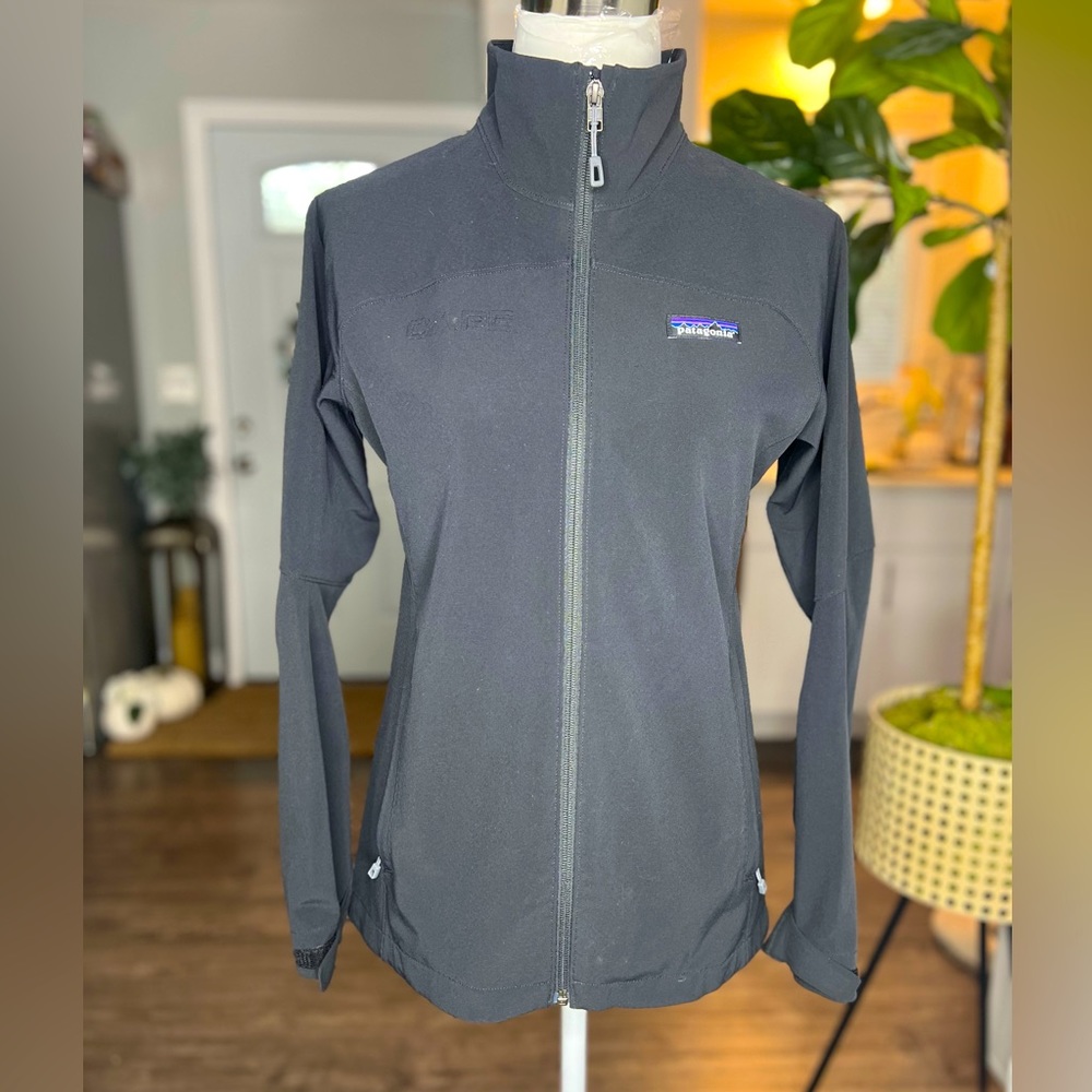 PATAGONIA Worn Wear Women's Adze Black Full Zip Jacket  sty83545 Size XS - Picture 2 of 14